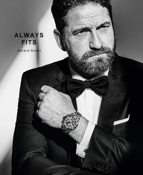 Gerard butler wrist online watch